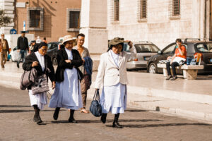 Nuns in Rome