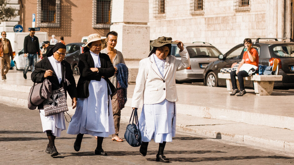 Nuns in Rome